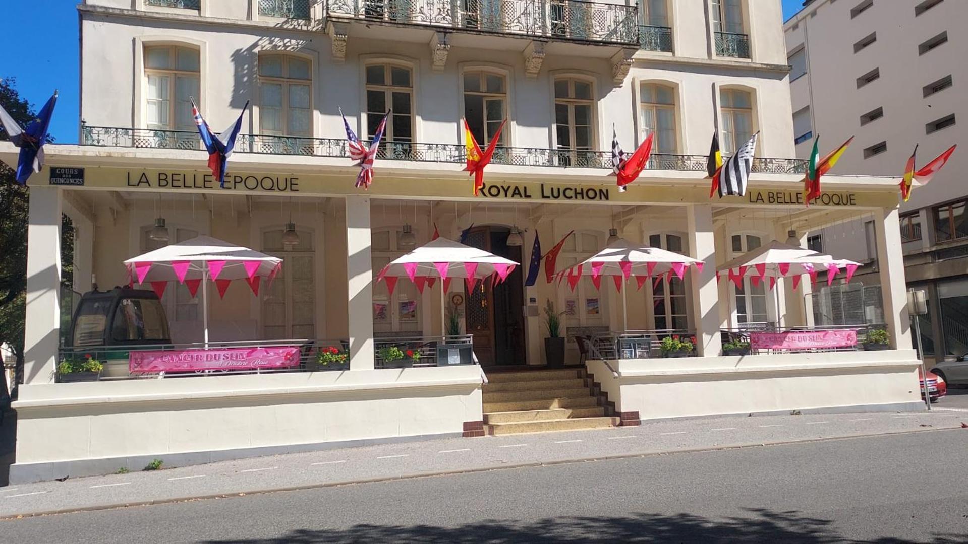 Bagnères-de-Luchon Royal Luchonアパートホテル エクステリア 写真
