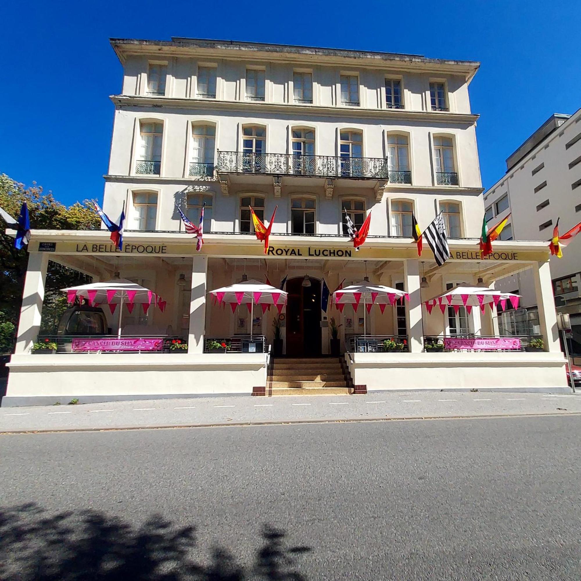 Bagnères-de-Luchon Royal Luchonアパートホテル エクステリア 写真